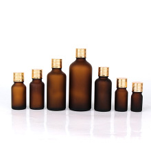 screw top luxury 5ml 10ml 15ml 20ml 30ml 50ml 100ml essential oil bottle amber forsted